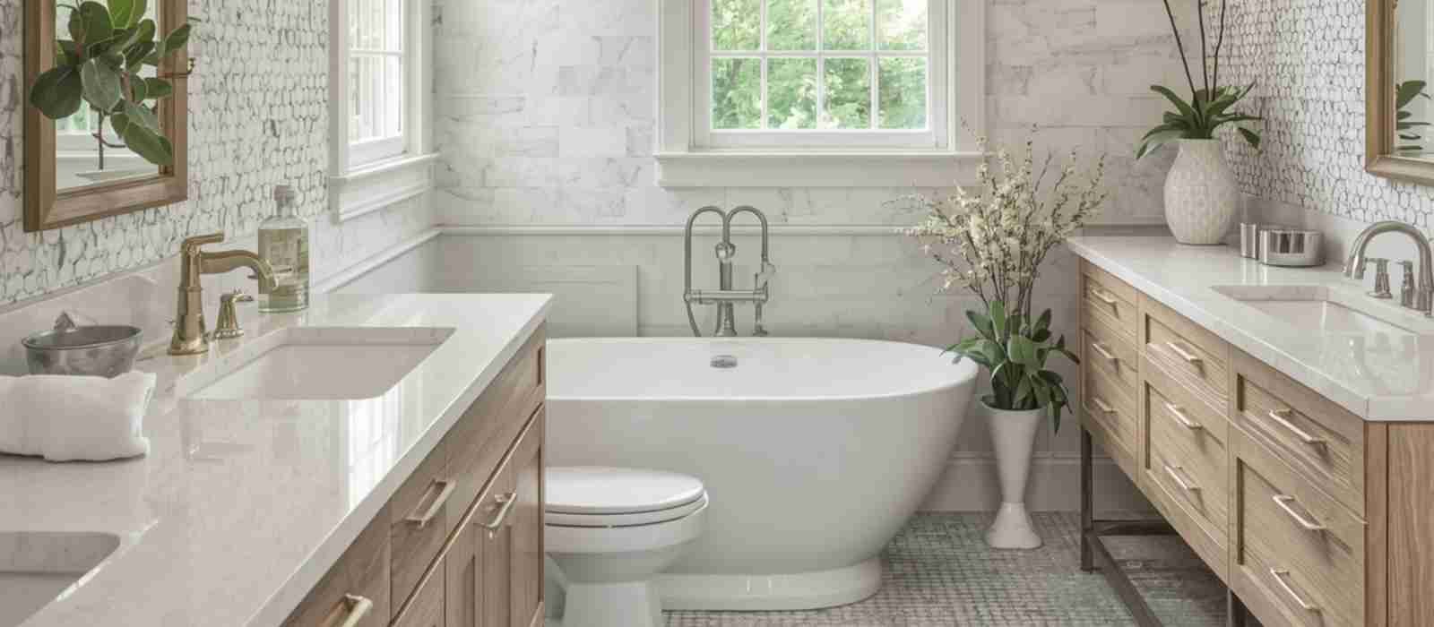 Aging-in-place bathroom Damascus MD walk-in shower