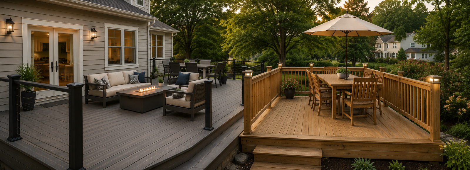 Deck cost Montgomery County MD composite vs wood pricing 2026