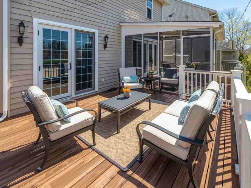 Custom deck builder Montgomery County MD Cliffbrook Construction