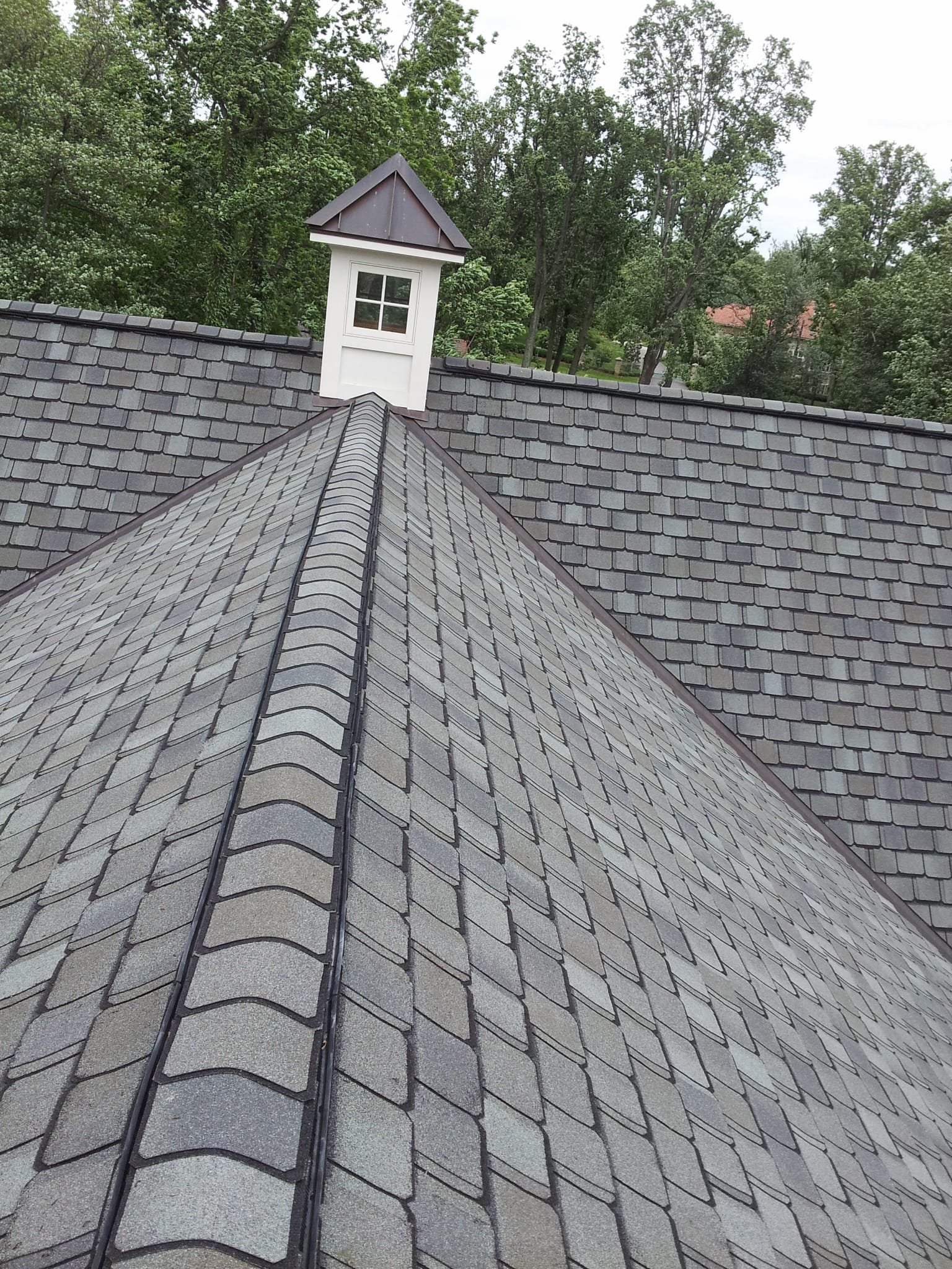 Residential Roofing Cupola Trim Installation Montgomery County MD | Cliffbrook Construction