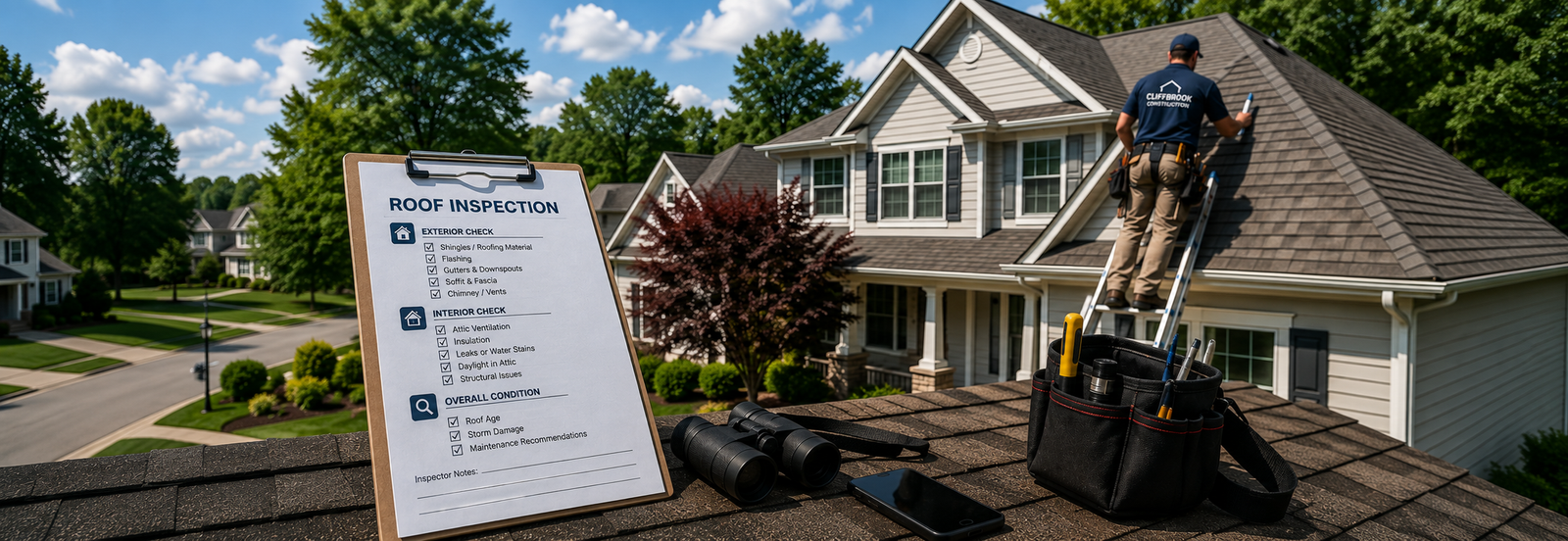 Roof inspection guide Montgomery County MD what to expect