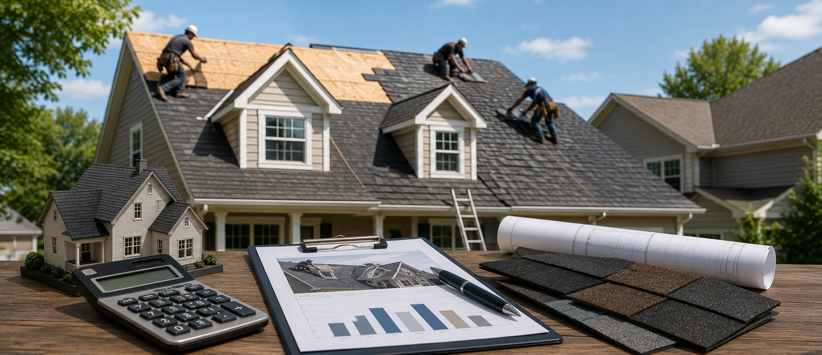 Roof replacement cost Montgomery County