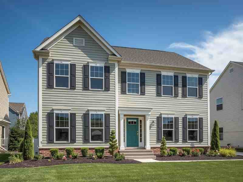 Fiber cement siding and energy-efficient window installation Montgomery County Maryland
