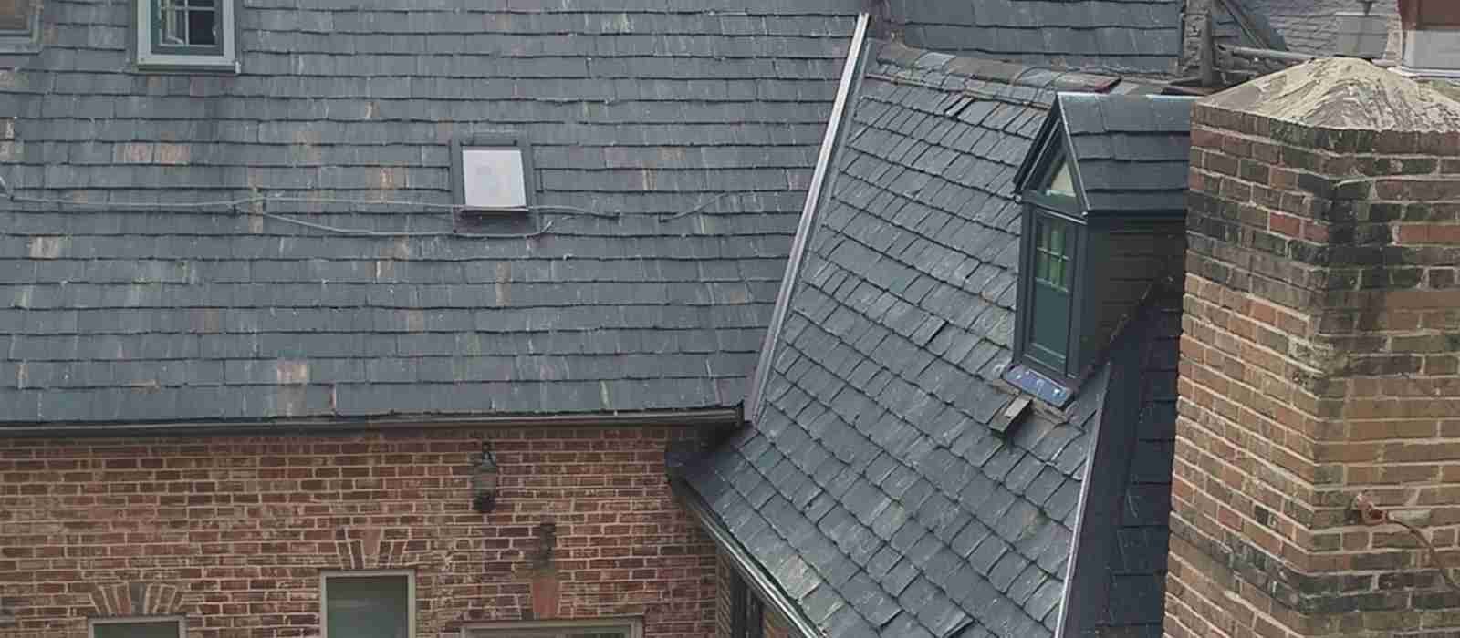 Specialty roofing Potomac MD slate roof by Cliffbrook Construction