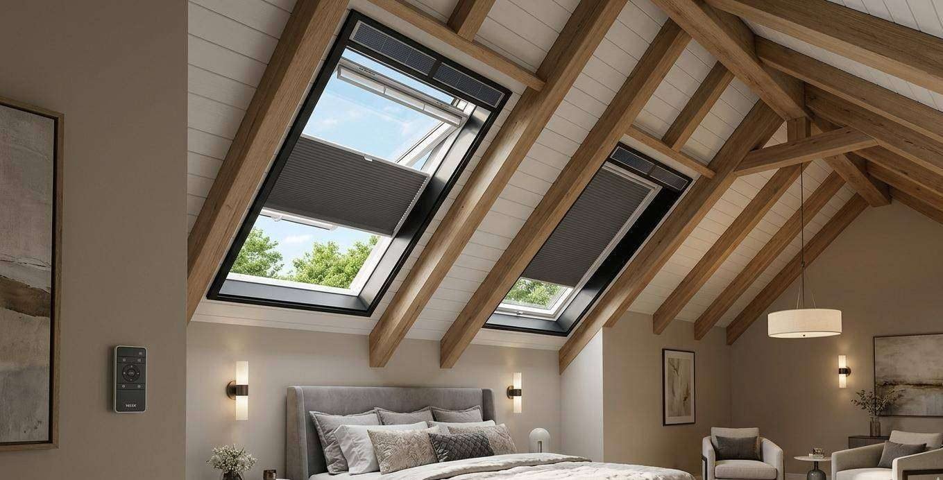 Velux Skylight Solar Powered Bedroom Certified Installer Montgomery County MD | Cliffbrook Construction